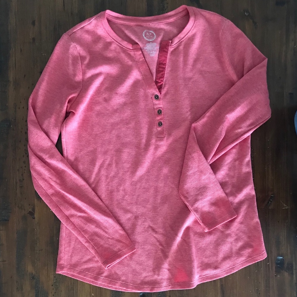Women’s Waffle Henley | Maurice’s